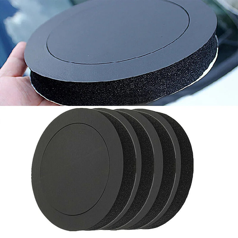 4PCS 4/5/6.5 Inch Car Speaker Sound Insulation Ring Cotton Bass Door Trim Soundproof Auto Interior Accessories Foam Universal