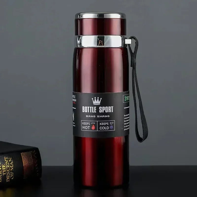 1L Thermal Water Bottle Keep Cold and Hot Water Bottle Thermos for Water Tea Coffee Vacuum Flasks Stainless Steel Thermos Bottle