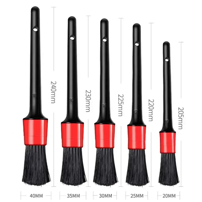 Detailing Brush Set Car Brushes Car Detailing Brush For Car Cleaning Detailing Brush Dashboard Air Outlet Wheel Brushes