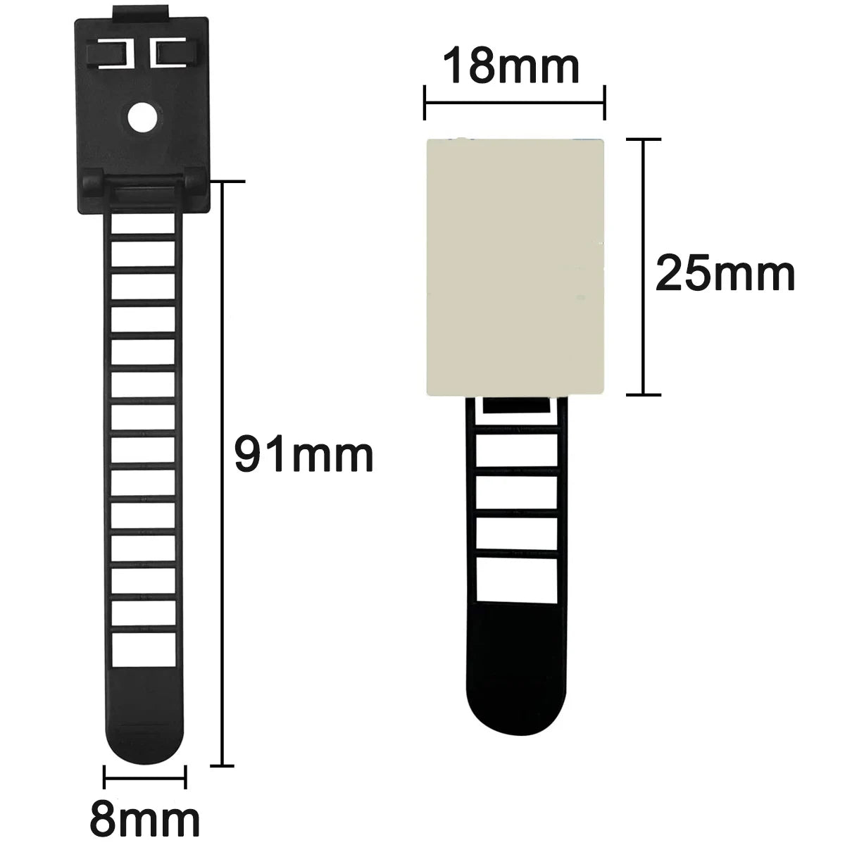 Attaches de câbles adhésives Clips de gestion des câbles Organisateur de câbles pour bureau Support de câble mural réglable pour cordon d'alimentation Souris Casque 