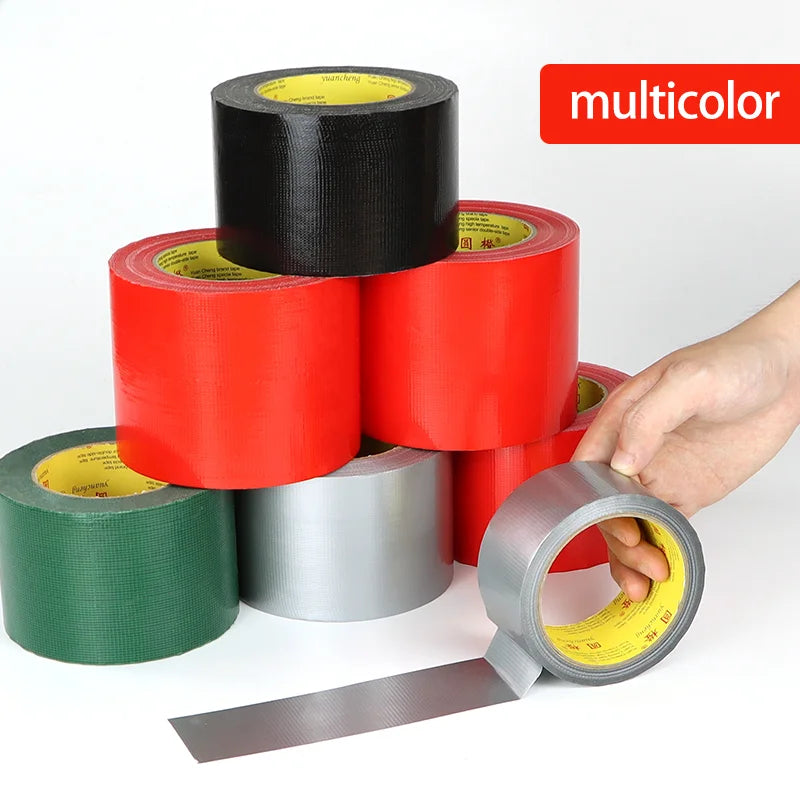 1roll Super Adhesive Fabric Duct Tape,Electric Bicycle Seat Repair, Tarpaulin Repair,tent Repair,blocks Water and Leaves No Glue