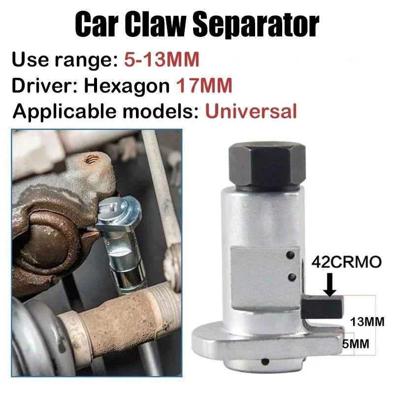 Car Hydraulic Shock Absorber Removal Tool Claw Strut Spreader Suspension Separator Manual Ball Joint Bushing Removal Tool Kit - ToolFlx