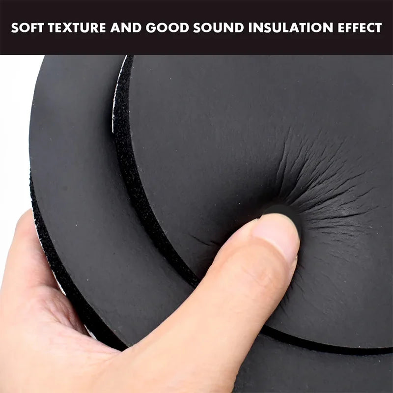 4PCS 4/5/6.5 Inch Car Speaker Sound Insulation Ring Cotton Bass Door Trim Soundproof Auto Interior Accessories Foam Universal