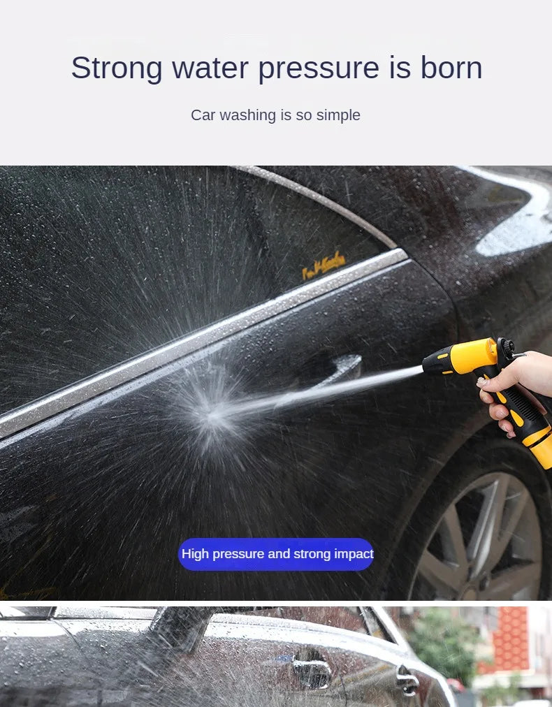 10-30 Meter Telescopic Water Pipe with High-pressure Nozzle Car Washing Tool Set Extension Hose Water Hose for Pressure Cleaner - ToolFlx