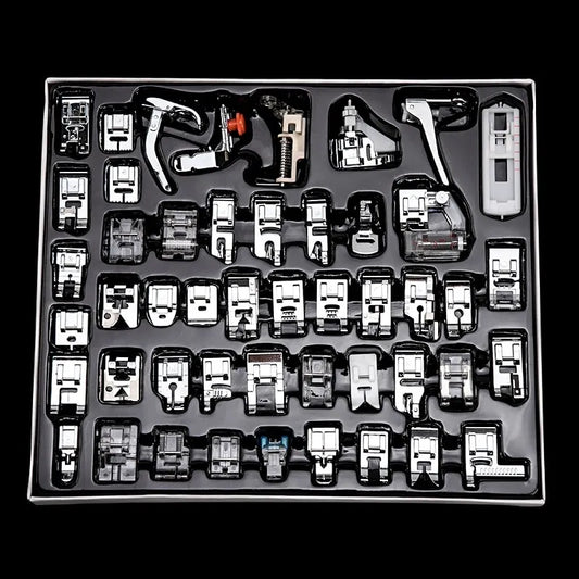 32pcs Sewing Machine Supplies Presser Foot Feet for Sewing Machines Feet Kit Set - ToolFlx