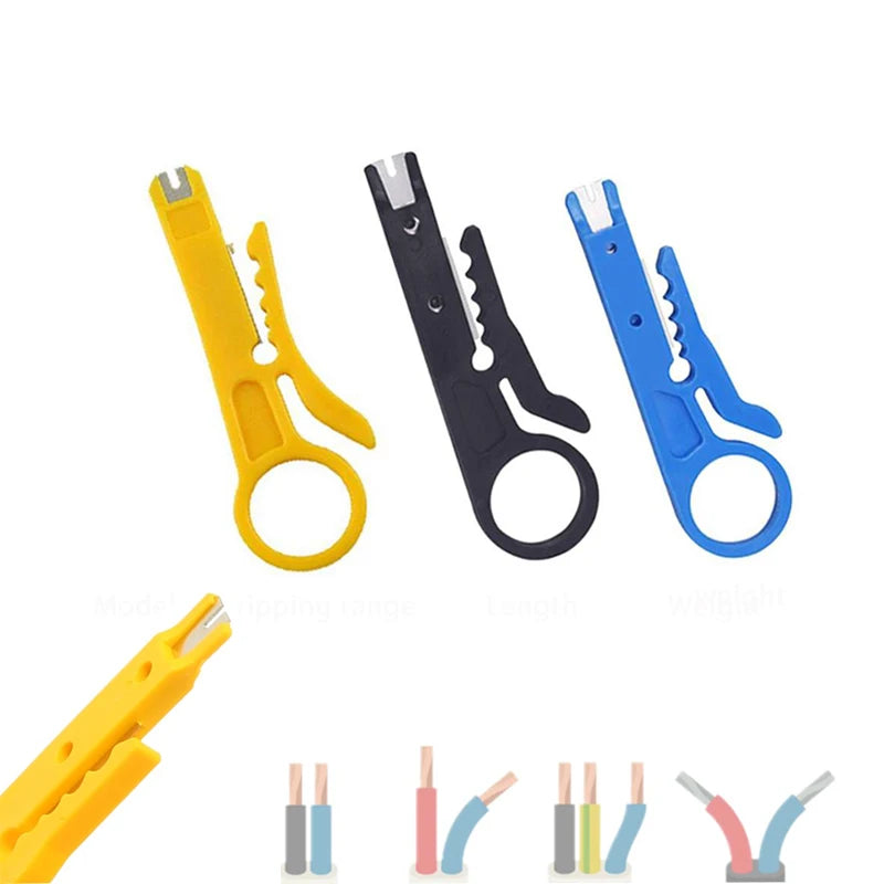 1PC Wire Stripper Knife Crimper Pliers Crimping Tool Cable Stripping Wire Cutter Multi Tools Cut Line Multifunctional Hand Tools