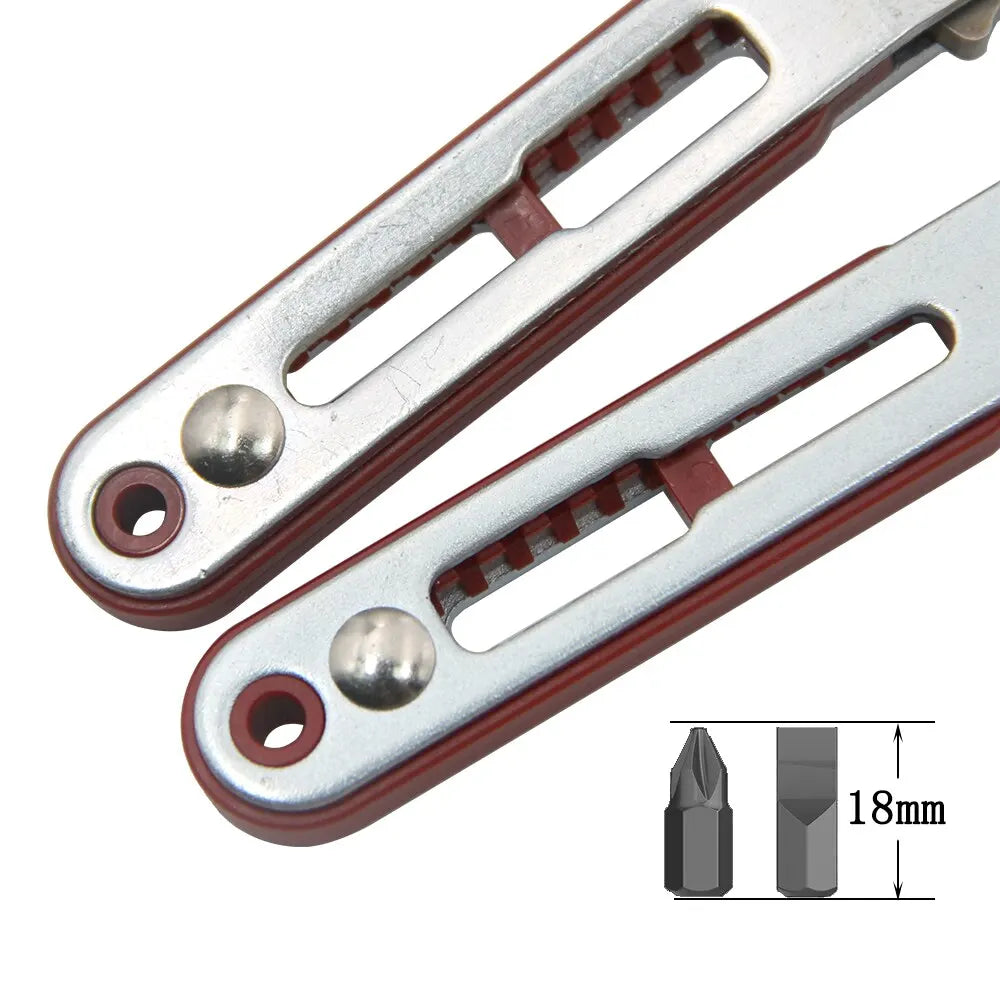 Multifunctional Bidirectional Forward and Reverse Ratchet Screwdriver Elbow Flat Head Wrench Cross Screwdriver Slotted Tool - ToolFlx