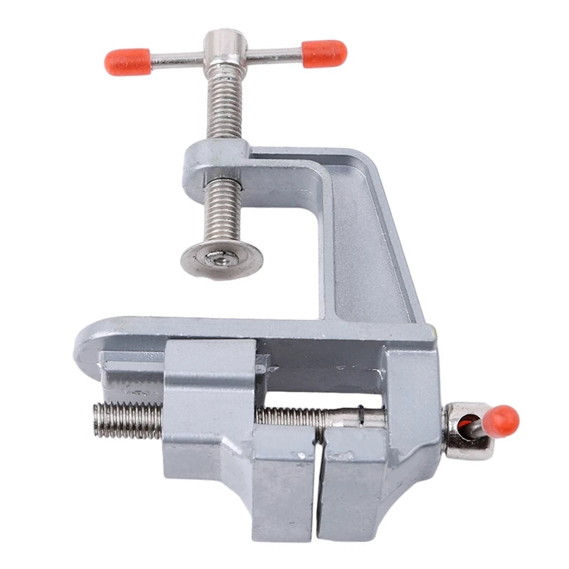 3.5" Aluminum Miniature Small Jewelers Hobby Clamp On Table Bench Vise Mini Tool Vice