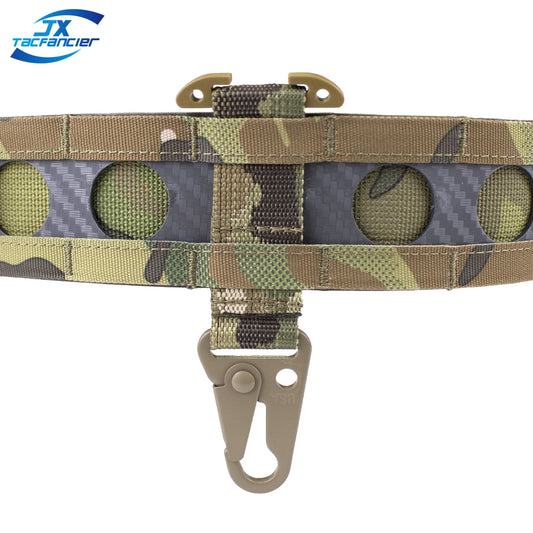 Tactical Clash Hook Hängekarabiner ICB Molle Gurtband Clip Olecranon Metall Outdoor Kummerbund Gürtel Jagdweste Zubehör 