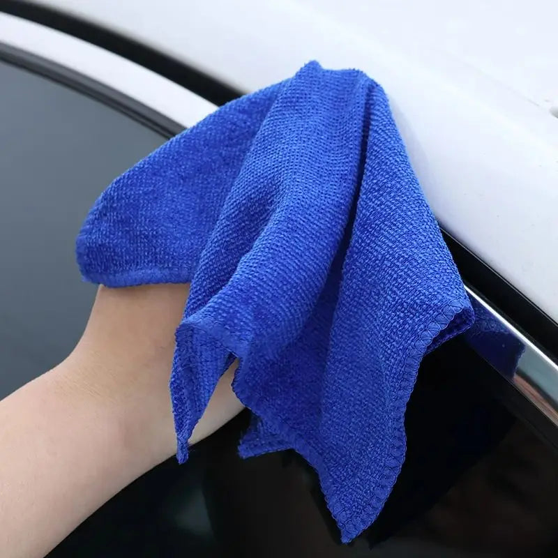 Lot de 1/20 serviettes en microfibre pour lavage de voiture, séchage, chiffon de nettoyage ménager, chiffon de polissage pour détails automobiles, outils de nettoyage à domicile 