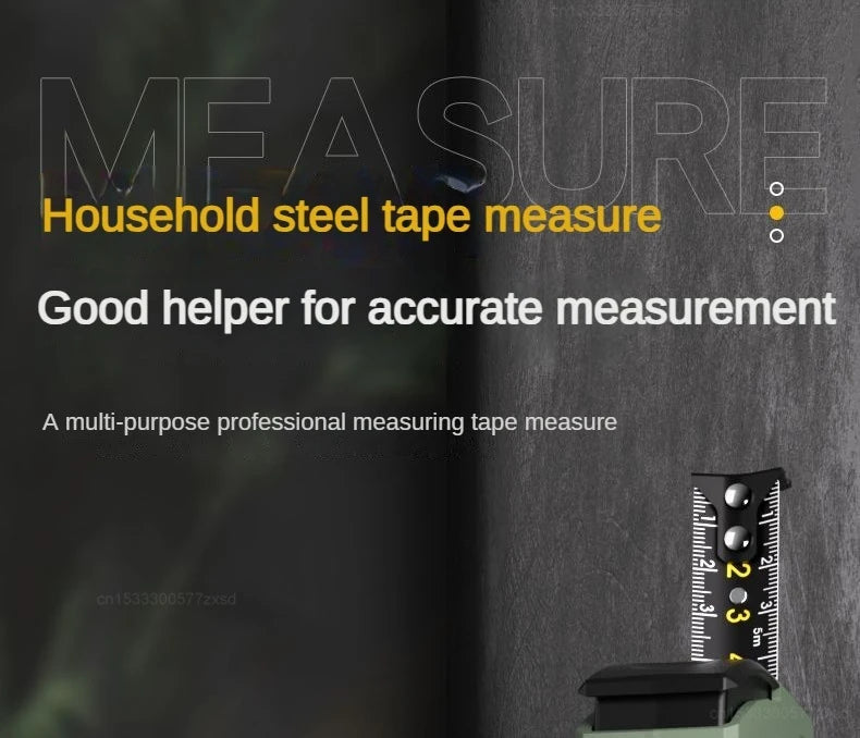 Xiaomi 5M Measuring Tape Thickened High-Precision Steel Tape Measure Multifunctional Household Woodworking Portable Measur Tools