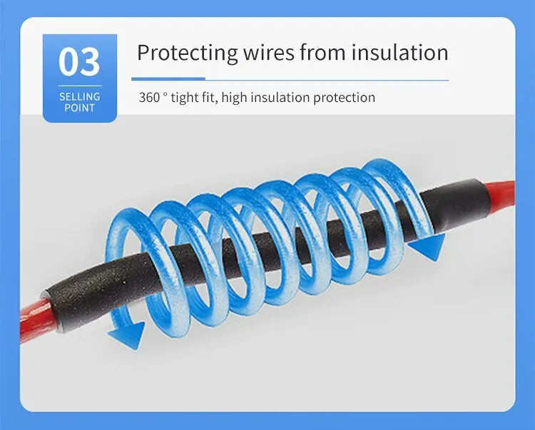 1m 41 Sealing Waterproofing AntiCorrosion Protection And Heat Shrink Tubing For WearResistant And Leak Proof MultiStrand Harness