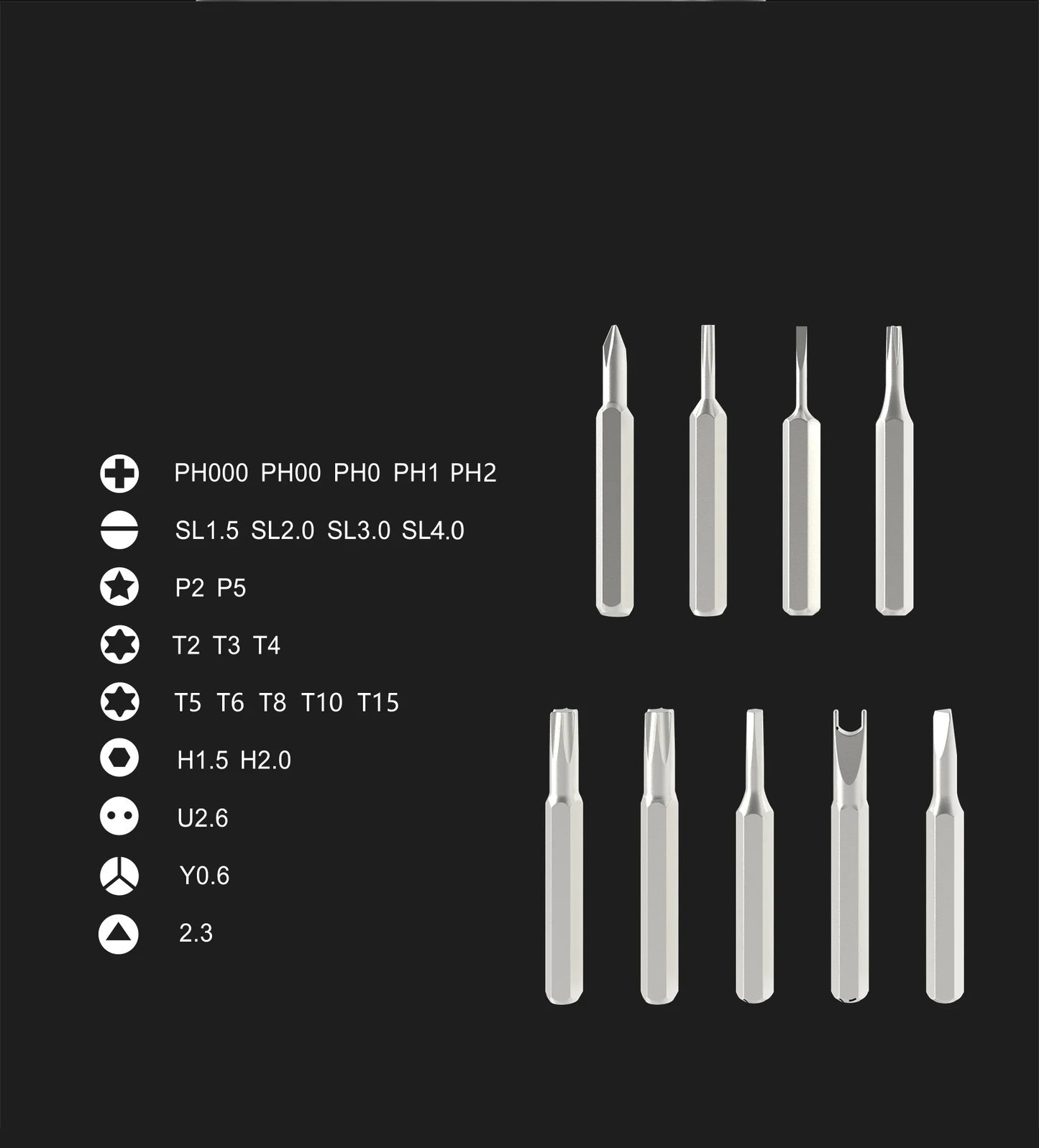 Magnetic Precision Screwdriver Set, 25 In 1 With 24 Piece Mini Pocket Screwdriver Set, Small Repair Set For Mobile Phone/PC/Came