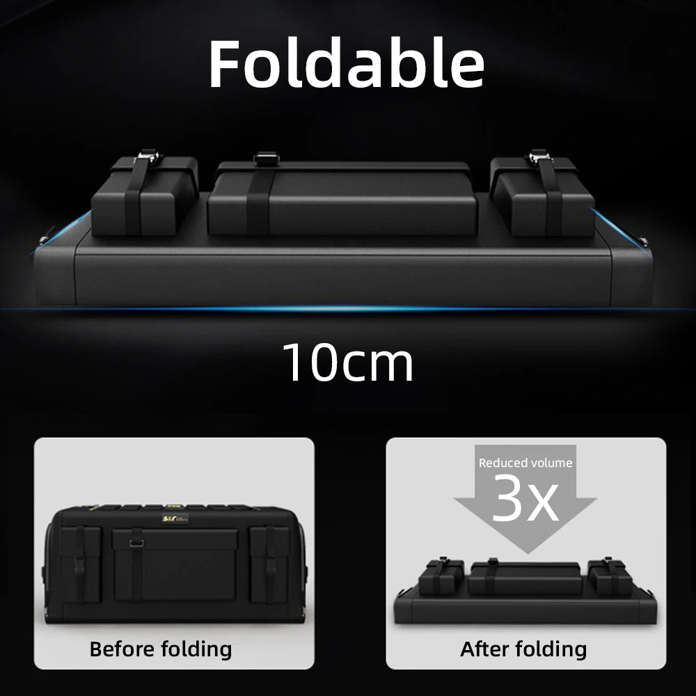 Car Trunk Organizer Box Large Capacity Auto Multiuse Tools Storage Bag  Oxford Cloth Folding for Emergency Storage Box