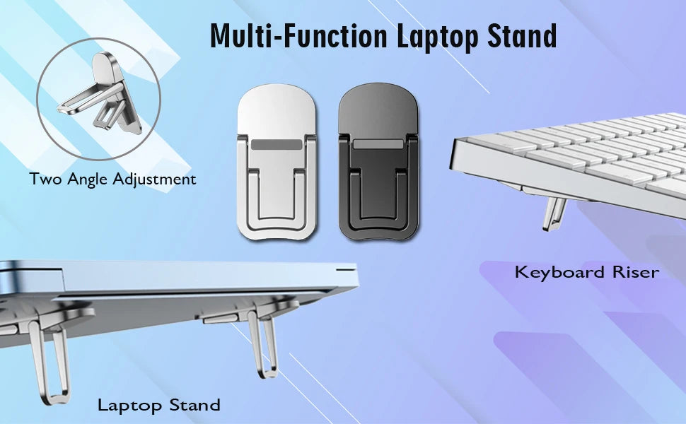 Einstellbare Mini Laptop Stand für Computer Tastatur Halter Tragbare Beine Laptop Steht für Macbook Pro Air Pc Notebook Halterung 