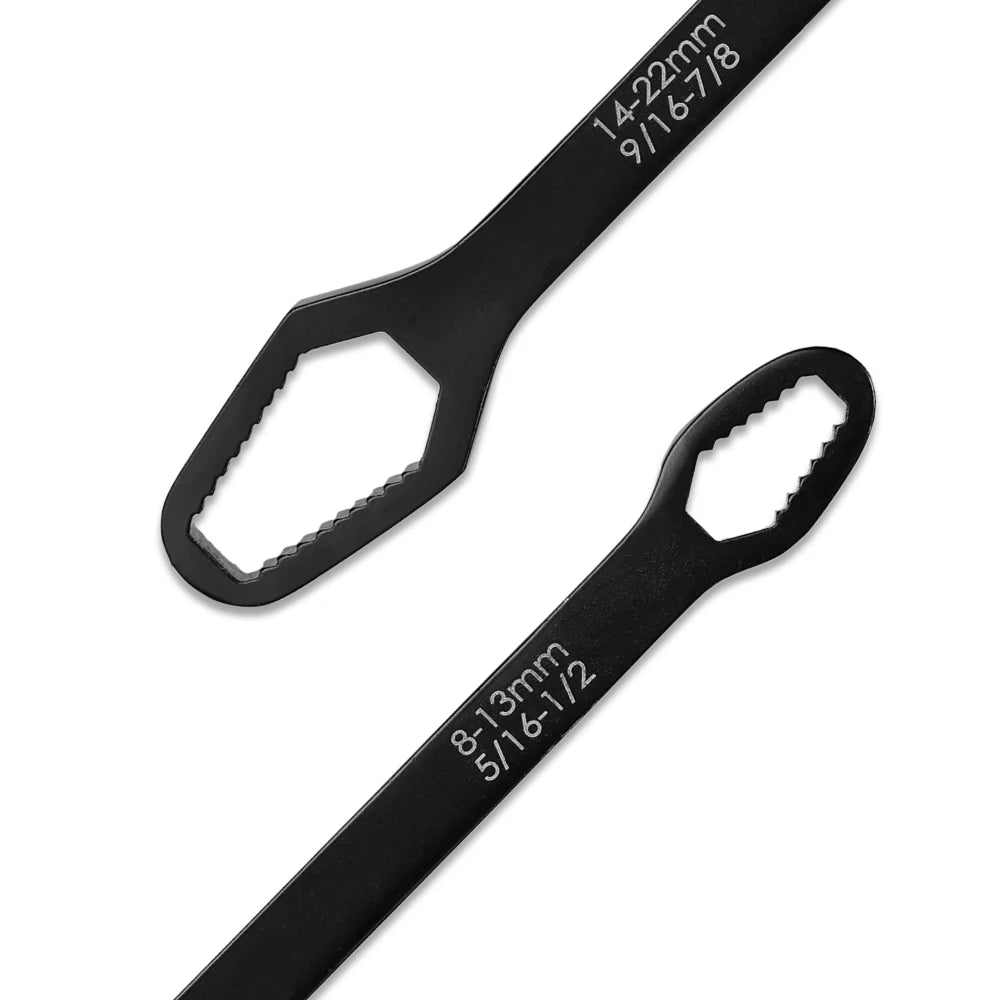 3-17mm8-22mm Universal Torx Wrench Adjustable Multifunction Wrench Board Double-head Multipurpose Torx Spanner Repair Hand Tools