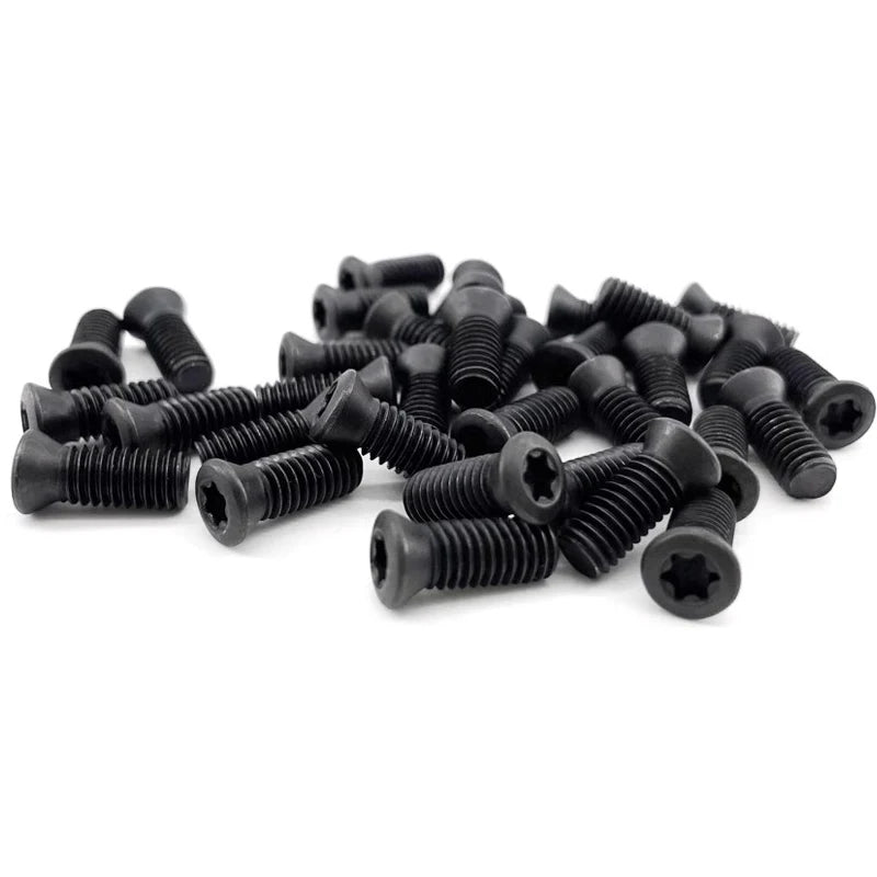 50pcs~10pcs M2 M2.5 M3 M3.5 M4 M5 M6 CNC Insert Torx Screw for Replaces Carbide Inserts CNC Lathe Tools holder