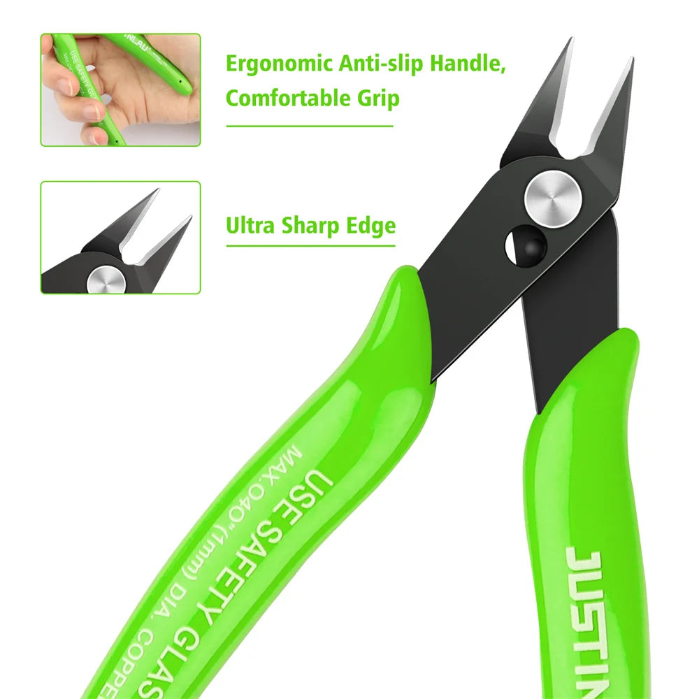 Universal Pliers Multi Functional Tools Electrical Wire Cable Cutters Cutting Side Snips Flush Stainless Steel Nipper Hand Tools