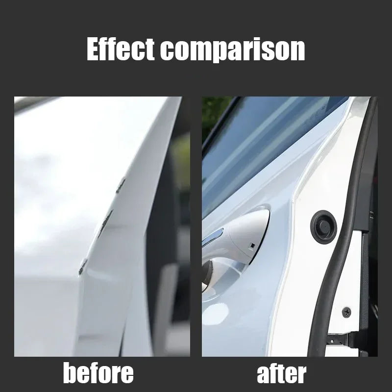 Universal Car Door Edge Guards Clear Rubber Seal Protector U Shape Edge Trim Car Door Edge Protection Fit for Sedans Trucks SUV