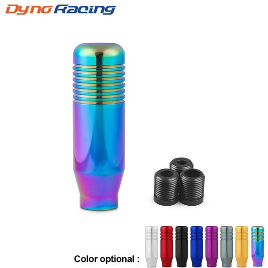 8.5cm Stylish Gear Shift Knob Stick Manual Transmission Universal Car Aluminum Extended JDM Gear Shifter Gear Head Knob NO LOGO