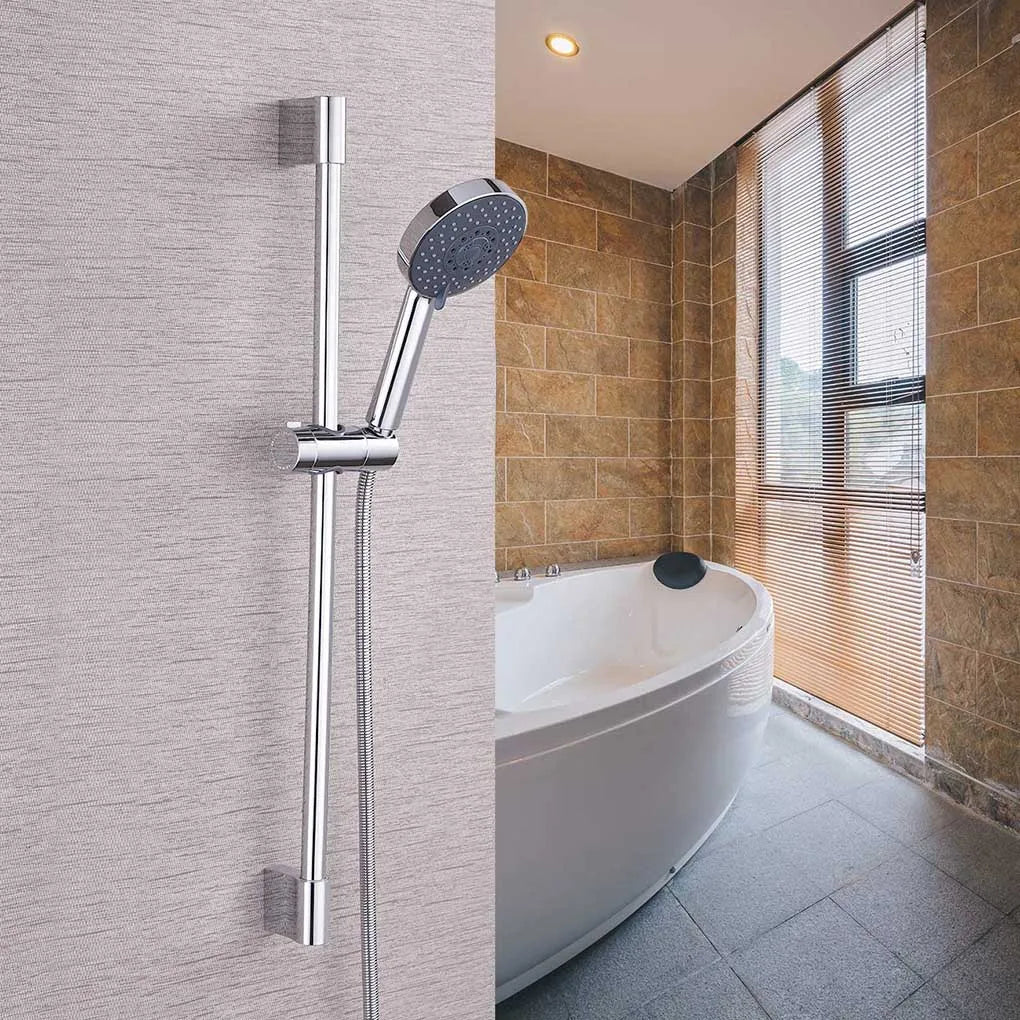 Shower Bracket Shower Rail Holder Adjustable 20~25mm ABS Chrome Shower Head Holder Bathroom Accessories Universal