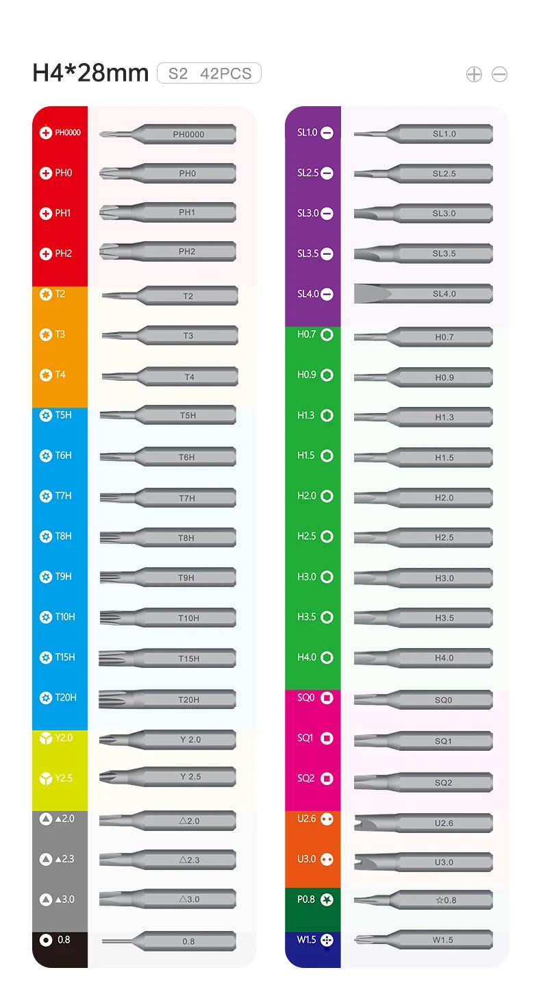 58 in 1 Electric Screwdriver Set Precision Tools Rechargeable Mini Small Kit Wireless for Xiaomi Watch Mobile Cell Phone Repair