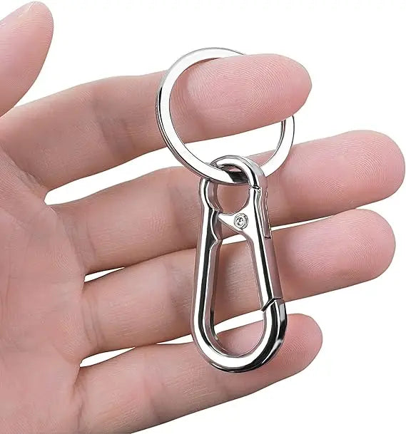 2/4/6 stücke Kürbis Schnalle Schlüsselanhänger Klettern Haken Edelstahl Auto Starke Karabiner Schlüssel Kette Metall Taille Hängen Schlüssel Ring Clips 