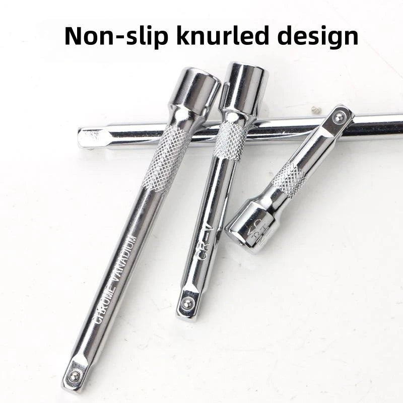 Socket Ratchet Wrench Extension Bar 1/4\" 50/75/100/150mm Ratchet Wrench Socket Extender Hand Adjustment Hand Tools