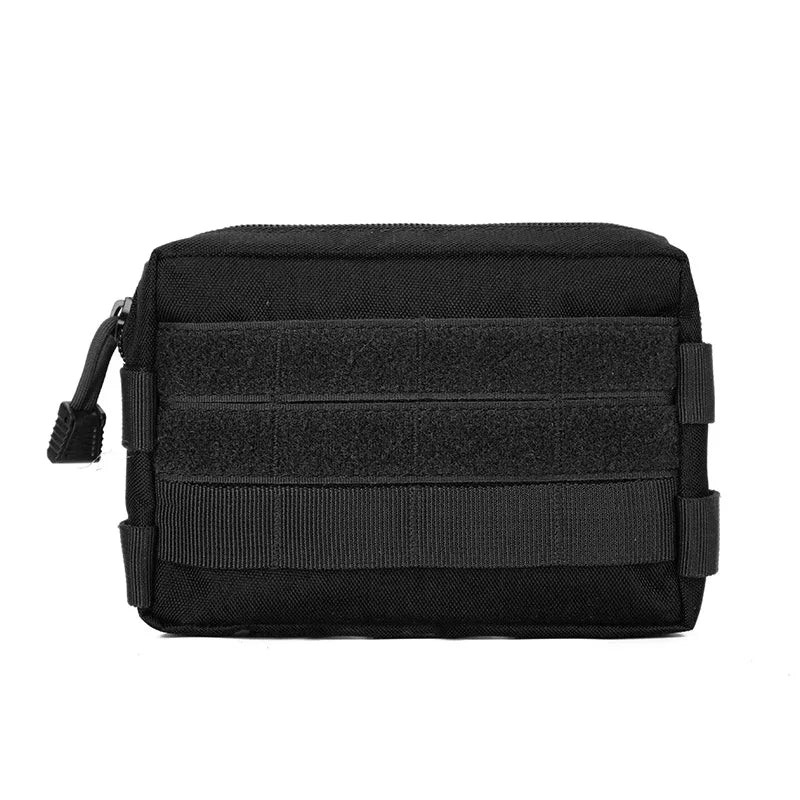 Sac banane tactique pour camping en plein air, porte-monnaie, porte-monnaie, sac à dos, sac pour téléphone, en nylon Molle, pour chasse 