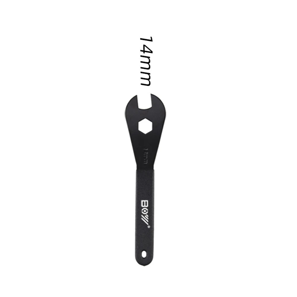 2mm Bicycle Hub Cone Wrench 13/14/15/16/17/18/19mm Open Cone Wrench Bicycle Wheel Pedal Repair Tool