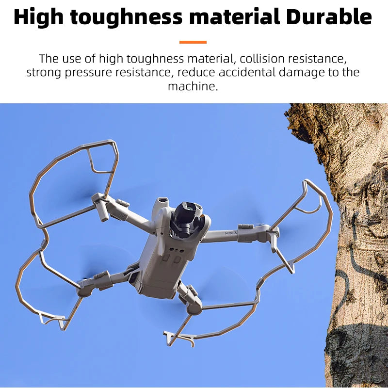 For DJI MINI 3 Pro /Mini 3 Anti-collision Propeller Guard Blade Wings Cover Bumper Props Effective Protection Drone Accessory