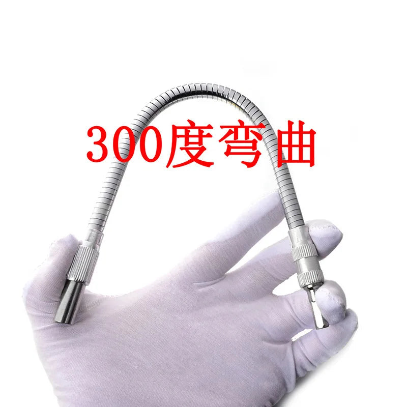 150/200/300mm Flexible Shaft Tool Bit Holder Connector Extension Screwdriver Drill Bit Socket Driver Adapter Hex Drill Bit