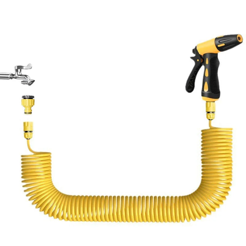 10-30 Meter Telescopic Water Pipe with High-pressure Nozzle Car Washing Tool Set Extension Hose Water Hose for Pressure Cleaner - ToolFlx