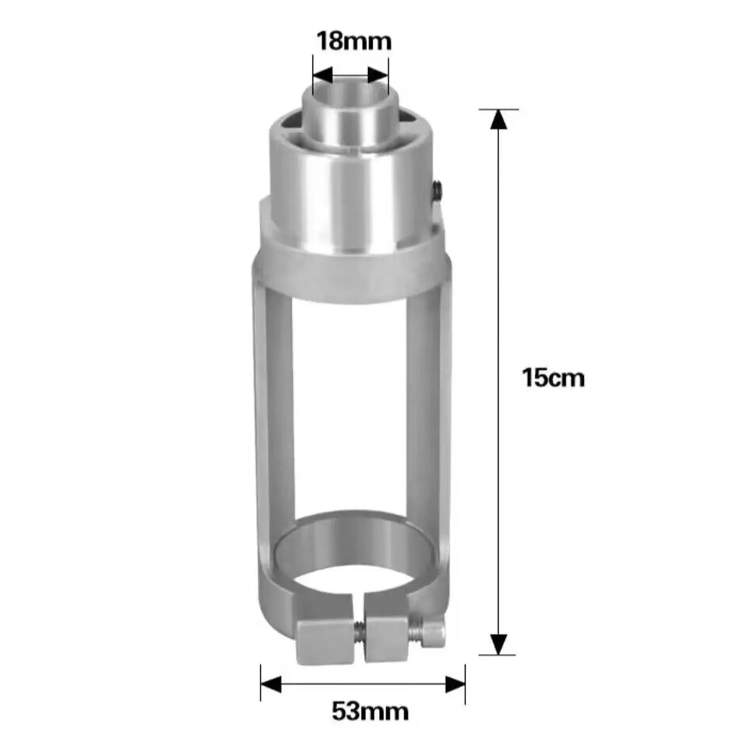 Square Hole Drill Bit Adapter Durable Accessories Easy Installation and Disassembly Joint Mortiser Bit for Hand Electric Drill