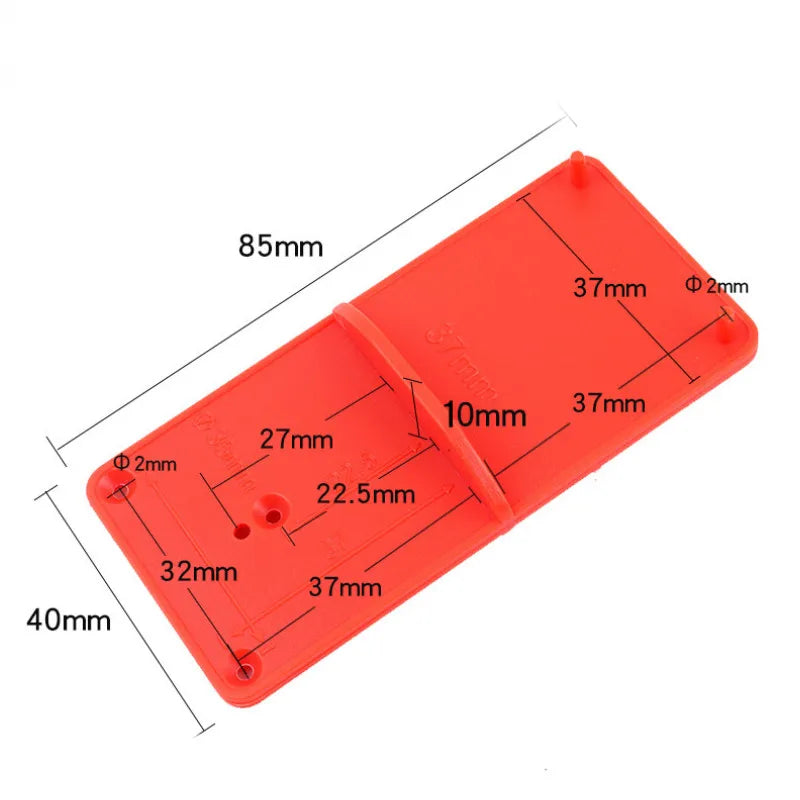 35/40mm Punch Hinge Drill Hole Opener Locator Guide Drill Bit Hole Tools Door Cabinets DIY Template for Woodworking Hand Tools