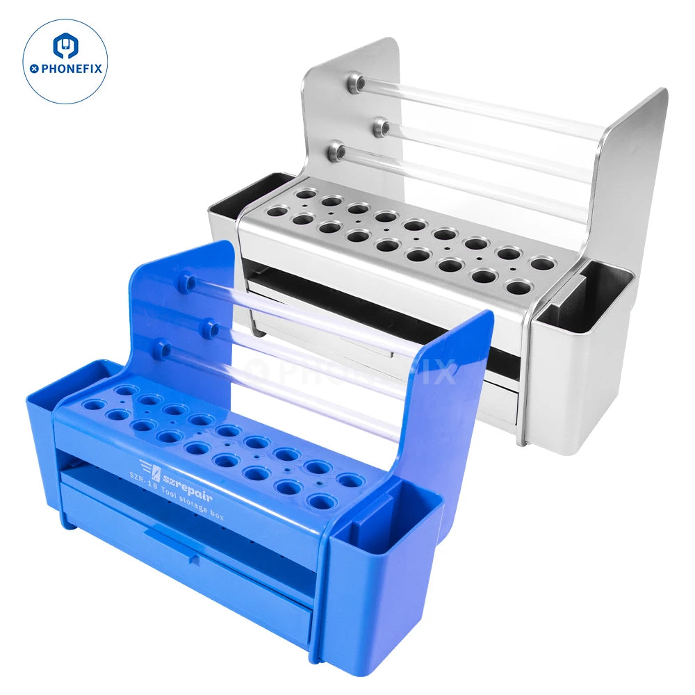 RELIFE RL-001G Sorting Parts Storage Box Screwdriver Mobile Phone Maintenance Desktop Rack Electronic Accessory Organizer Tool