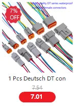 Aktion! 10er-Set 2-poliger wasserdichter elektrischer Kabelstecker 1,5 mm Klemmen 2-poliger HID-Stecker Auto-Xenon-Lampenstecker 