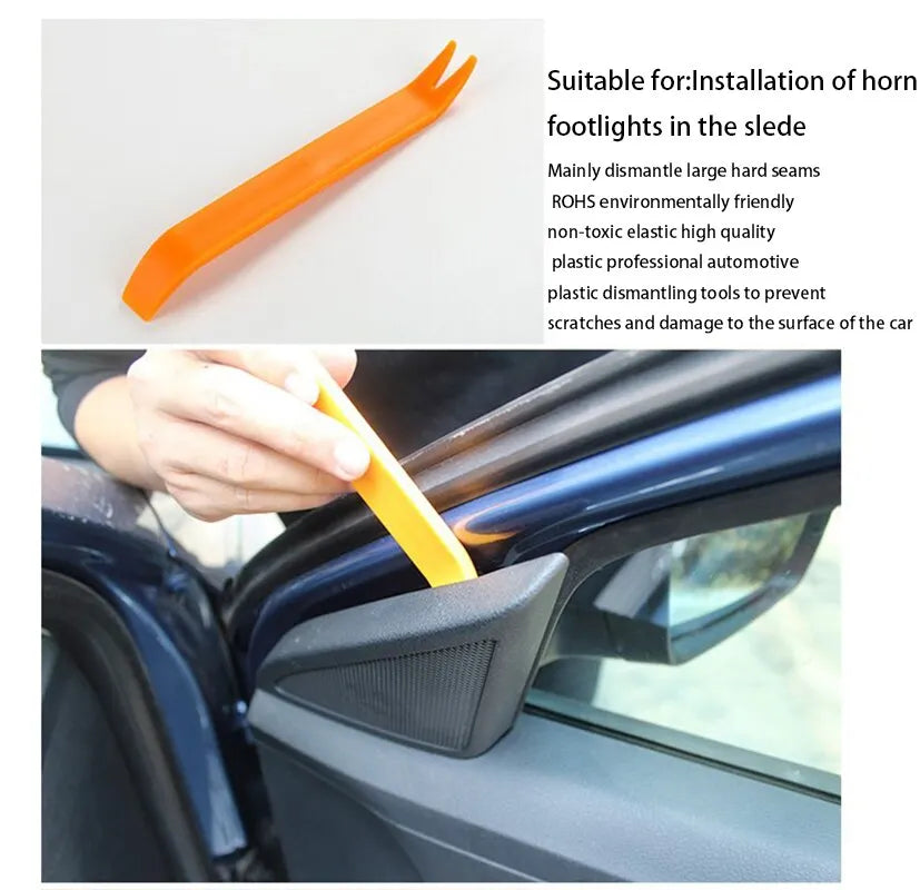 12 PCS Car Hand Tools Car Removal Kit DVD Stereo Conversion Kit Interior Plastic Trim Dashboard Removal Tool Repair Tool