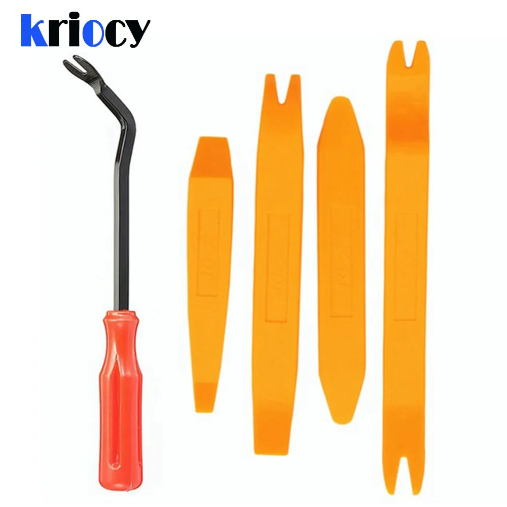 Car Installation Kits Auto Door Clip Panel Trim Removal Dash Navigation Blades Disassembly Plastic Car Interior Repairing Tools