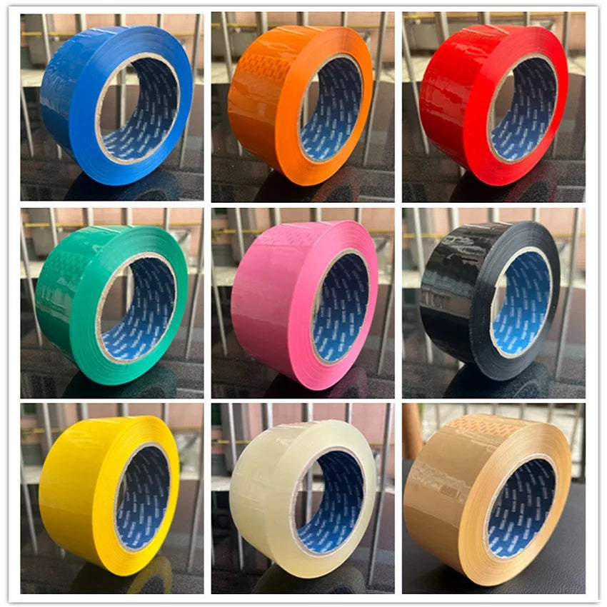 High quality BOPP sealing tape a variety of bright colors strong adhesion high load capacity suitable for a variety of packaging