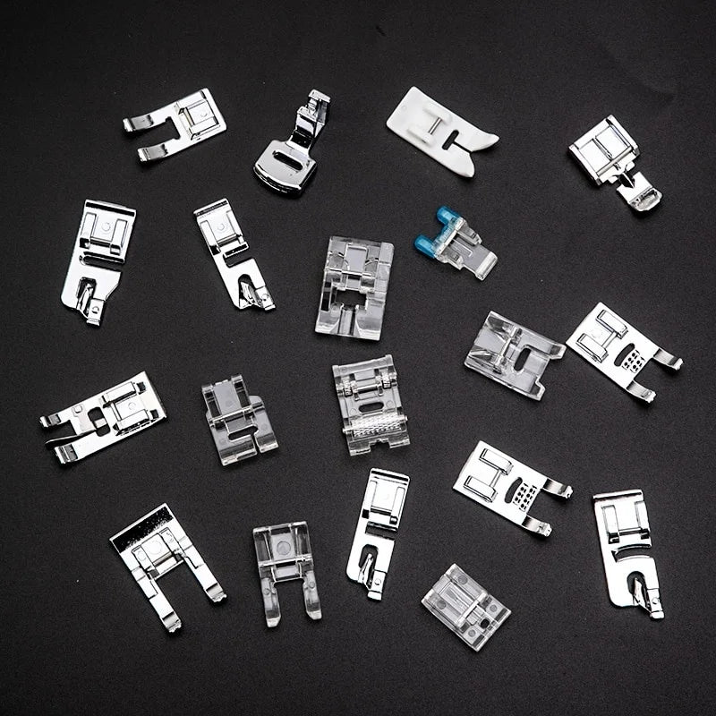 32pcs Sewing Machine Supplies Presser Foot Feet for Sewing Machines Feet Kit Set