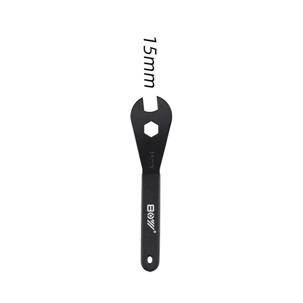 2mm Bicycle Hub Cone Wrench 13/14/15/16/17/18/19mm Open Cone Wrench Bicycle Wheel Pedal Repair Tool