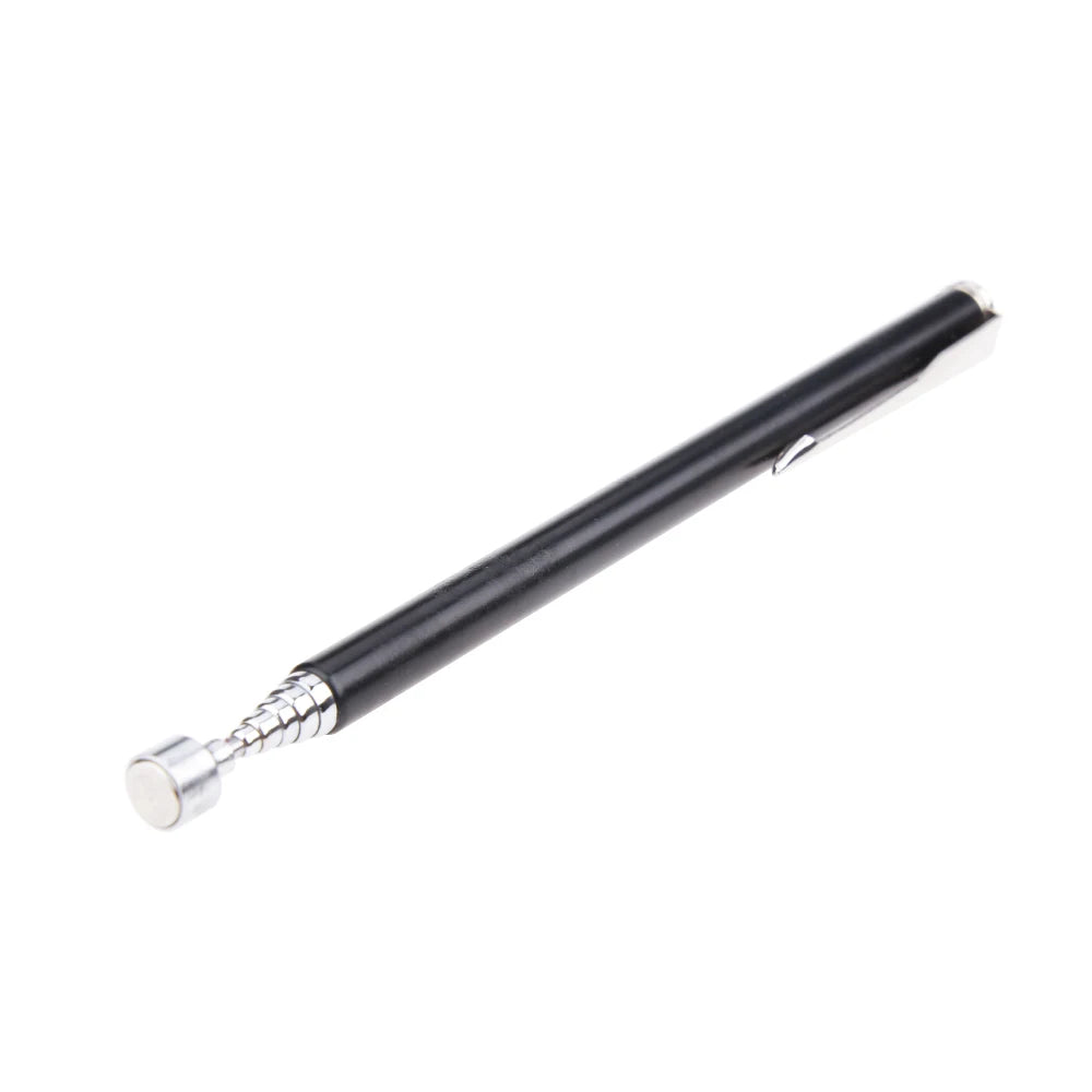 Telescopic Magnetic Pen with Light Portable Magnet Pick-Up Tool Extendable Long Reach Pen Tool for Picking Up Screws Nuts Bolt