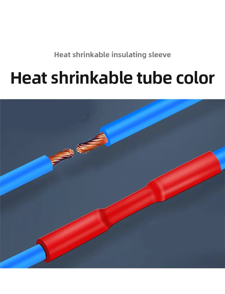 328 Pcs Heat Shrinkable Tube Insulation Environmental Protection Heat Shrinkable Combination Sleeving Electrical Cable Sleeving