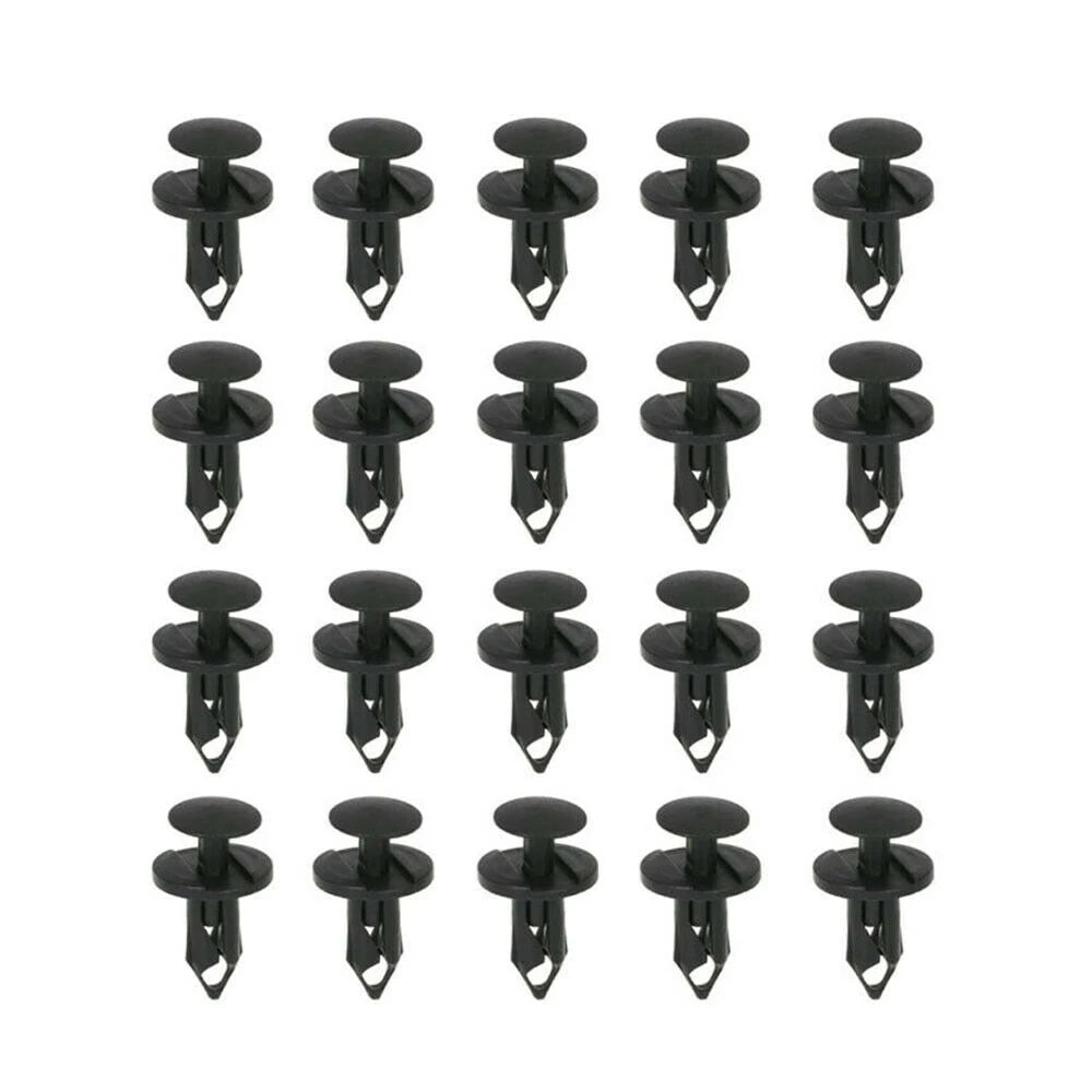 190pcs 6 Size Auto Fastener Clips Mixed Car Clips Retainer Rivet Door Panel Fender Liner Bumper Fender Trim Car Accessories