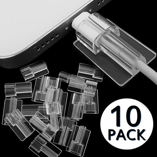 Transparent Data Cable Protector for IOS Android Cable Winder Soft Silicone Sleeve Cover for Apple Samsung Huawei Wire Wrap Clip