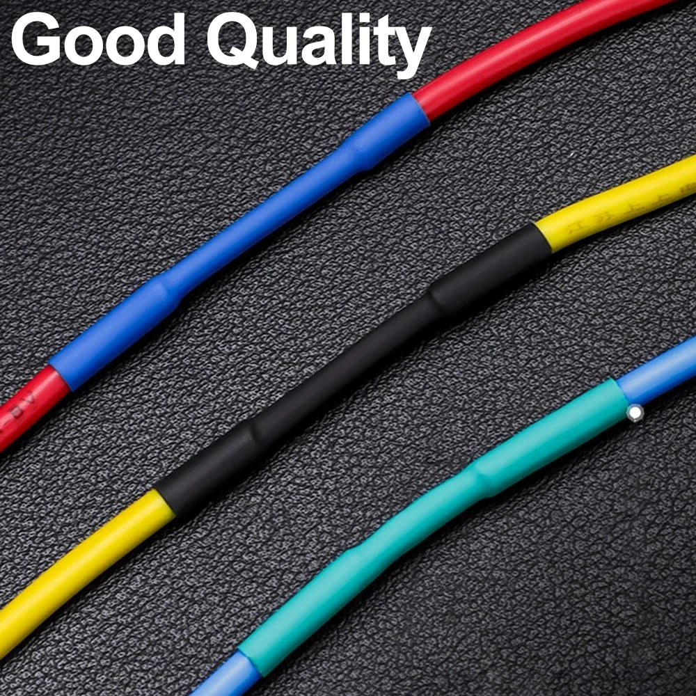 Heat-shrink Tubing Thermoresistant Tube Heat Shrink Wrapping Kit Electrical Connection Wire Cable Insulation Sleeved Protecter