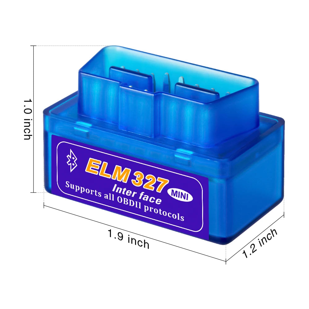 Mini Eml327 Bluetooth Auto Diagnose Werkzeuge V2.1 OBD 2 Für Android Scanner Code Unterstützung Smart Scan Tool Auto Fehlfunktion Detektor 