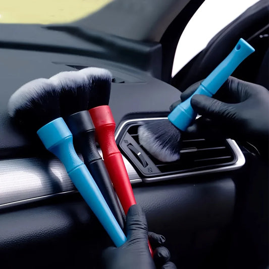 Car Ultra-Soft Detailing Brush Super Soft Auto Interior Detail Brush With Synthetic Bristles Duster Brush