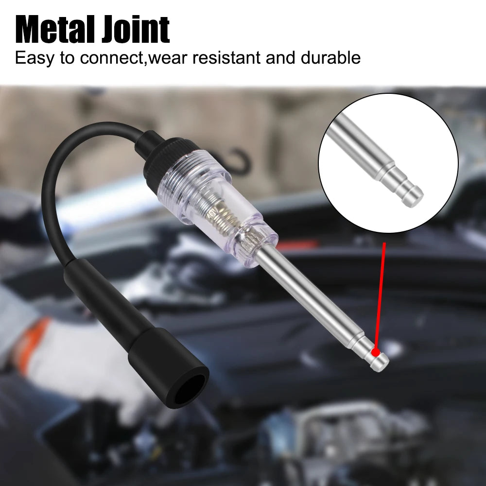 Car Spark Plug Tester Diagnostic Tools Engine Start Test In-Line Igniton Troubleshooting Kit Truck Trailer 4x4 Auto Accessories